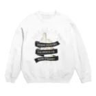 SANKAKU DESIGN STOREのthe finger FUCK SIGN。 全部不景気が原因だクソッタレ！ A Crew Neck Sweatshirt