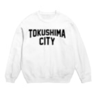 JIMOTO Wear Local Japanの徳島市 TOKUSHIMA CITY Crew Neck Sweatshirt