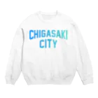 JIMOTO Wear Local Japanの茅ヶ崎市 CHIGASAKI CITY Crew Neck Sweatshirt