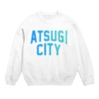 JIMOTO Wear Local Japanの厚木市 ATSUGI CITY Crew Neck Sweatshirt