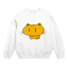 kazunの待ち猫 Crew Neck Sweatshirt