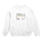 どるちぇ＊うさぎの《イラスト13》＊てんしなひつじ＊ホワイト Crew Neck Sweatshirt