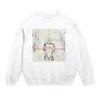 Loosebiscuitのpokkies existence Crew Neck Sweatshirt