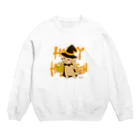 ハク先生《ほのぼの系イラスト描いてます》のハロウィン わんこ Crew Neck Sweatshirt