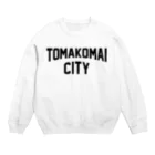 JIMOTOE Wear Local Japanの苫小牧市 TOMAKOMAI CITY Crew Neck Sweatshirt