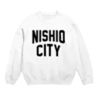 JIMOTOE Wear Local Japanの西尾市 NISHIO CITY Crew Neck Sweatshirt