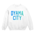 JIMOTOE Wear Local Japanの小山市 OYAMA CITY Crew Neck Sweatshirt