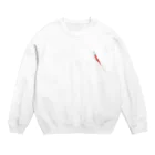 さそり売り場のトウガラシの絵 Crew Neck Sweatshirt