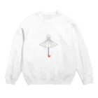 chanAOのてるてる傘 Crew Neck Sweatshirt