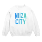 JIMOTOE Wear Local Japanの新座市 NIIZA CITY Crew Neck Sweatshirt