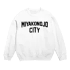 JIMOTO Wear Local Japanの都城市 MIYAKONOJO CITY Crew Neck Sweatshirt