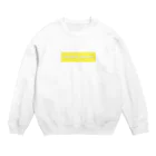 ぴっぴ屋さんの黄色がさ、Love Crew Neck Sweatshirt