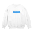 ぴっぴ屋さんの水色も好きよね Crew Neck Sweatshirt