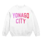 JIMOTOE Wear Local Japanの米子市 YONAGO CITY Crew Neck Sweatshirt