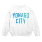 JIMOTOE Wear Local Japanの米子市 YONAGO CITY Crew Neck Sweatshirt