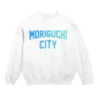 JIMOTOE Wear Local Japanの守口市 MORIGUCHI CITY Crew Neck Sweatshirt