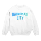 JIMOTO Wear Local Japanの石巻市 ISHINOMAKI CITY スウェット