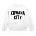 JIMOTOE Wear Local Japanの桑名市 KUWANA CITY Crew Neck Sweatshirt