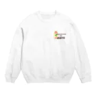 たべものたべたいの高カロリーは正義(フルーツサンド) Crew Neck Sweatshirt