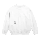 豊洲ハムスター市場の念 Crew Neck Sweatshirt