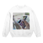 nyapikopiの自傷禁煙失敗 Crew Neck Sweatshirt