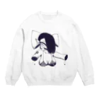 0_0__bのエログロ？ Crew Neck Sweatshirt