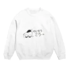 c33-junのかいぞうミラ Crew Neck Sweatshirt