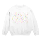 プリズモリイの箱の魔法少女の不思議な魔法玉石 ボンボンコロレ ～も～っと魔法～ Crew Neck Sweatshirt