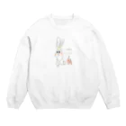 potetoaiのRabbit & Carrot Crew Neck Sweatshirt