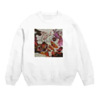 〰️➰わにゃ屋さん➰〰️のChinese dancing all-night Crew Neck Sweatshirt