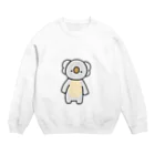 toca@こあらのスタンプ販売中！のこあら Crew Neck Sweatshirt