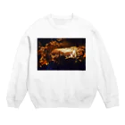 ya-pyの鍾乳洞 Crew Neck Sweatshirt