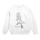 MAZI POISONのMAZI POISON T No.09 Crew Neck Sweatshirt