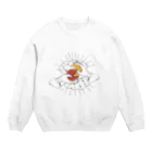 星野 夜の月の私と太陽のあなた Crew Neck Sweatshirt