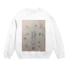 椿@りんご飴の女の子が好きなもの Crew Neck Sweatshirt