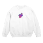 CHAMUK!ドバシサンのハートちゃん Crew Neck Sweatshirt