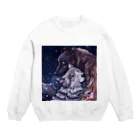 カノン@配信垢🦔の狼 Crew Neck Sweatshirt