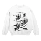 segasworksのTriceratops prorsus growth series Crew Neck Sweatshirt