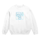 ♨︎のねこ(トリプル) Crew Neck Sweatshirt