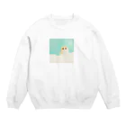 misomaru311のパステルみそ丸くん Crew Neck Sweatshirt