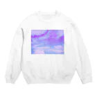 月が星を蝕べる時の空の色 Crew Neck Sweatshirt