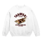 NAGOMI-Creationの大阪名物 たこ焼き ヴィンテージstyle Crew Neck Sweatshirt