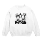 ipinlululululu's ferris wheelのスイーツ女子会 Crew Neck Sweatshirt