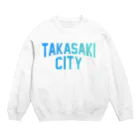 JIMOTO Wear Local Japanの高槻市 TAKATSUKI CITY Crew Neck Sweatshirt