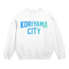 JIMOTO Wear Local Japanの郡山市 KORIYAMA CITY Crew Neck Sweatshirt