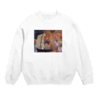 Art Baseのオディロン・レドン / Flower Clouds / 1903 / Odilon Redon. Crew Neck Sweatshirt