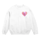 cher_seacocoのlove heart surfトレーナー Crew Neck Sweatshirt