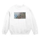 junko1の気分転換しゃぼんだま Crew Neck Sweatshirt