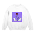 ぷぐの人工的観賞物 Crew Neck Sweatshirt