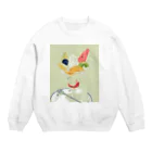 漆原 さくらのごほうびパフェ Crew Neck Sweatshirt